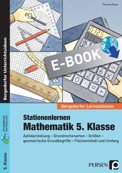 Stationenlernen Mathematik 5. Klasse (eBook, PDF) - Röser, Thomas