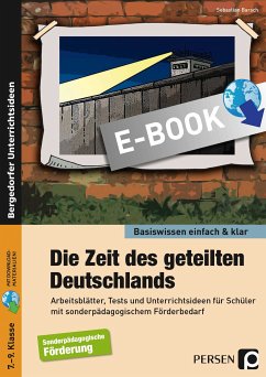 Zeit des geteilten Deutschlands - einfach & klar (eBook, PDF) - Barsch, Sebastian