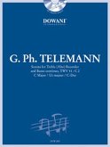 Telemann: Sonata in C Major for Treble (Alto) Recorder and Basso Continuo Twv41: C2