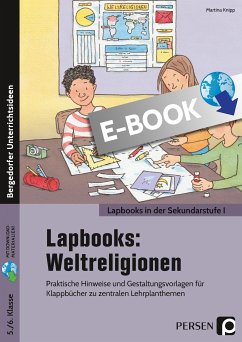 Lapbooks: Weltreligionen - 5./6. Klasse (eBook, PDF) - Knipp, Martina