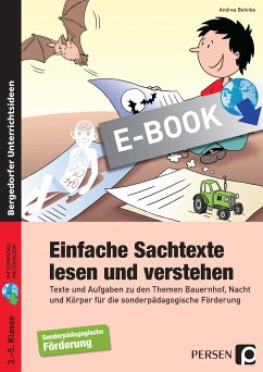 Einfache Sachtexte lesen und verstehen (eBook, PDF) - Behnke, Andrea