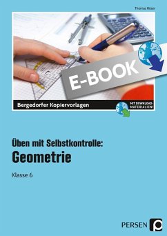 Cover Üben mit Selbstkontrolle: Geometrie (eBook, PDF)