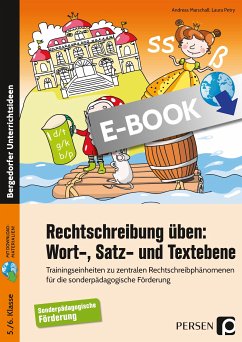 Rechtschreibung üben: Wort-, Satz- und Textebene (eBook, PDF) - Marschall, Andreas; Petry, Laura