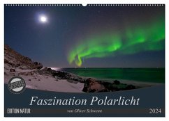 Faszination Polarlicht (Wandkalender 2024 DIN A2 quer), CALVENDO Monatskalender