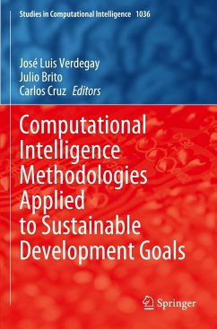 Computational Intelligence Methodologies Applied to Sustainable Development Goals