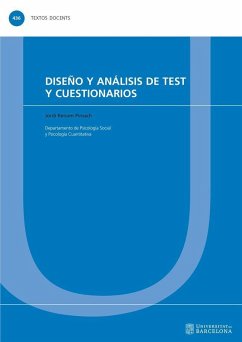 Diseño y análisis de test y cuestionarios - Renom Pinsach, Jordi