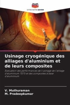 Usinage cryogénique des alliages d'aluminium et de leurs composites - Muthuraman, V.;Pradeepkumar, M.