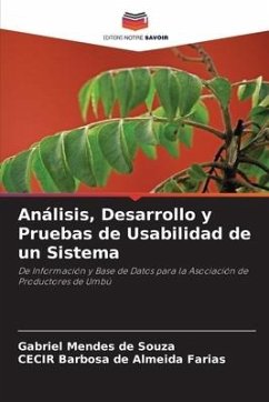 Análisis, Desarrollo y Pruebas de Usabilidad de un Sistema - Mendes de Souza, Gabriel;Barbosa de Almeida Farias, Cecir