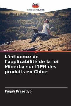 L'influence de l'applicabilité de la loi Minerba sur l'IPN des produits en Chine - Prasetiyo, Puguh