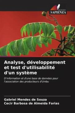 Cover Analyse, développement et test d'utilisabilité d'un système