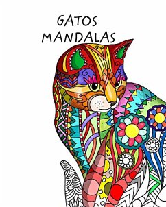 Gatos con Mandalas - Libro de Colorear para Adultos - Press, Mandala Printing