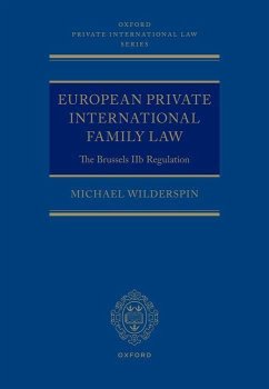 European Private International Family Law - Wilderspin, Michael
