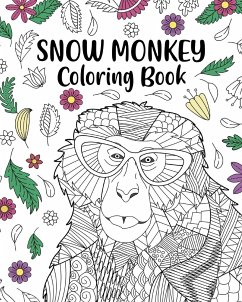 Snow Monkey Coloring Book - Paperland