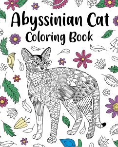 Abyssinian Cat Coloring Book - Paperland