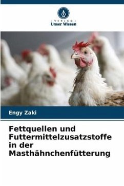 Fettquellen und Futtermittelzusatzstoffe in der Masthähnchenfütterung - Zaki, Engy