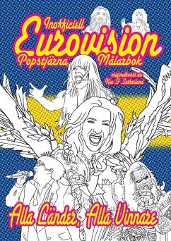 Inofficiell Eurovision Popstjärna Målarbok - Sutherland, Kev F