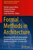 Formal Methods in Architecture