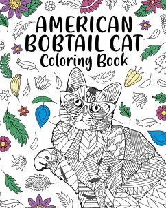 American Bobtail Cat Coloring Book - Paperland