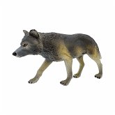Bullyland 63460 - Wolf, Tierfigur, Waldtiere, Länge: 11,5 cm,