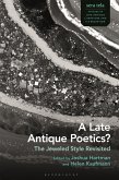 A Late Antique Poetics? (eBook, ePUB)