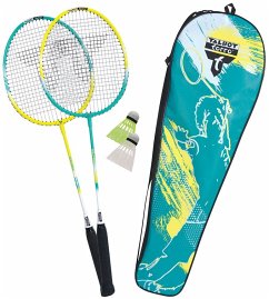 Schildkröt 449412 - Talbot-Torro Badminton-Set 2-Fighter, 2-Player Set, Kinder-Federball-Set