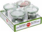 WECK Sturzglas 0,5l 4er Pack