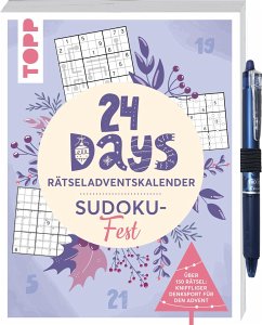 24 DAYS RÄTSELADVENTSKALENDER - Sudoku-Fest - frechverlag