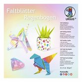 Faltblätter "Regenbogen", 15 x 15 cm