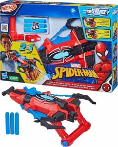 Image of Hasbro F7852EU4 - Nerf Marvel Spider-Man, Dart & Splash Blaster mit 3 Nerf Darts