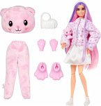 Barbie Cutie Reveal Cozy Cute Serie - Teddybär