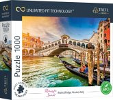 UFT Puzzle 1000 - Romantic Sunset: Rialto Brücke, Vendig, Italien