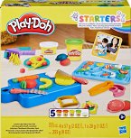 Hasbro F69045L0 - Play-Doh Kleiner Chefkoch Starter-Set, 14-teilig, Knet-Set