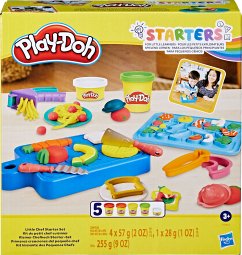 Image of Hasbro F69045L0 - Play-Doh Kleiner Chefkoch Starter-Set, 14-teilig, Knet-Set