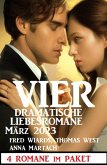 Vier dramatische Liebesromane März 2023 (eBook, ePUB)