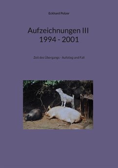 Aufzeichnungen III; 1994 - 2001 - Polzer, Eckhard