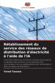Rétablissement du service des réseaux de distribution d'électricité à l'aide de l'IA