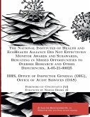 The National Institutes of Health and EcoHealth Alliance Did Not Effectively Monitor Awards and Subawards, Resulting in Missed Opportunities to Oversee Research and Other Deficiencies, A-05-21-00025