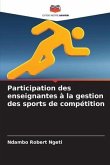 Participation des enseignantes à la gestion des sports de compétition