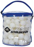 Donic-Schildkröt 608501 - Tischtennisball Jade, Poly 40+ Qualität, 144 Stk. in Tragetasche, Weiß