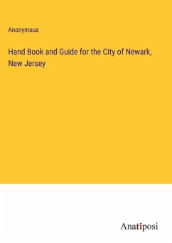 Cover Hand Book and Guide for the City of Newark, New Jersey