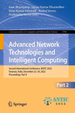 Cover Advanced Network Technologies and Intelligent Computing (eBook, PDF)