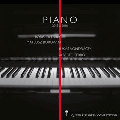 Queen Elisabeth Competition: Piano 2013 & 2016 - Giltburg/Boroviak/Vondrácek/Ferro