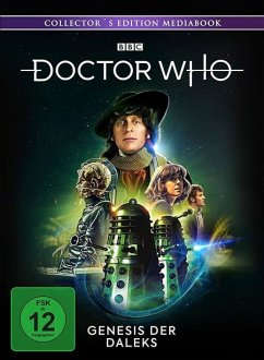 Doctor Who - 4. Doktor - Genesis der Daleks Limited Mediabook - Baker,Tom/Sladen,Elisabeth/Marter,Ian