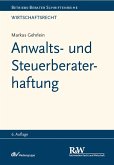 Anwalts- und Steuerberaterhaftung (eBook, ePUB)