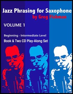 Cover Jazz Phrasing for Saxophone vol.1 (+2 CD's)