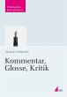 Kommentar, Glosse, Kritik (eBook, PDF) - Bild 1