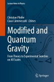 Modified and Quantum Gravity
