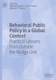 Behavioral Public Policy in a Global Context