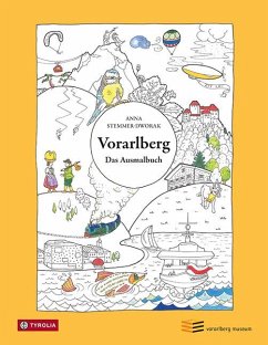 Cover Vorarlberg. Das Ausmalbuch