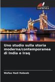 Uno studio sulla storia moderna/contemporanea di India e Iraq
